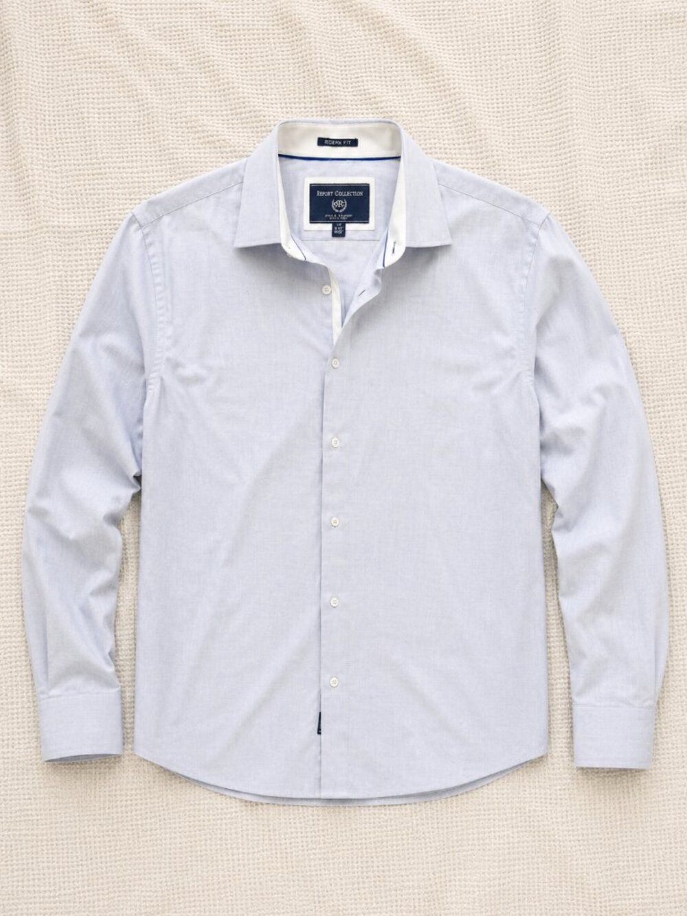 Report Collection Dress Shirt | Men's Size 16½ / 34-35 (Large) | Light Blue